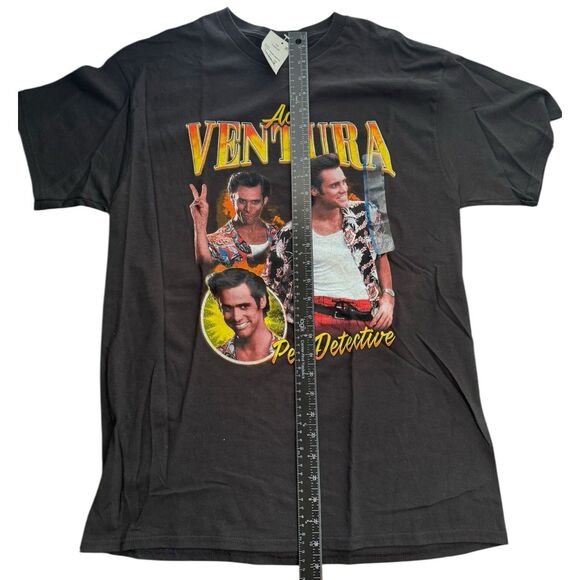 Ace Ventura Pet Detective Movie Graphic T-shirt Men L Black Short Sleeve - Picture 8 of 8